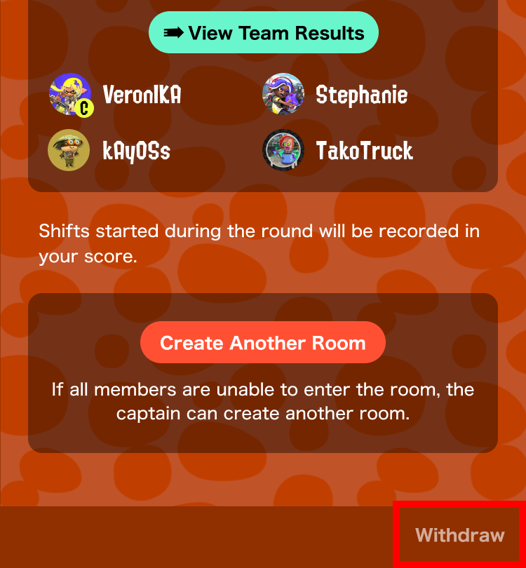 Screenshot of Withdraw.
