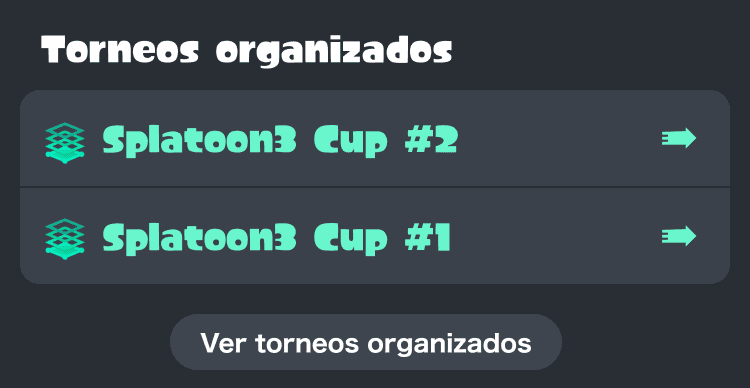 Imagen de los torneos que has organizado