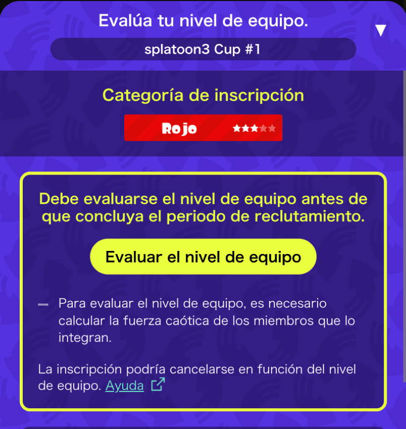 Pantalla de la sección de navegación
