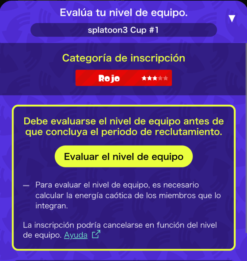 Pantalla de la sección de navegación