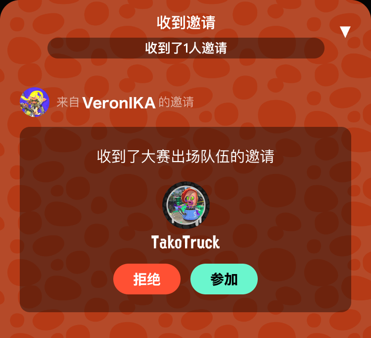 参加的示意图