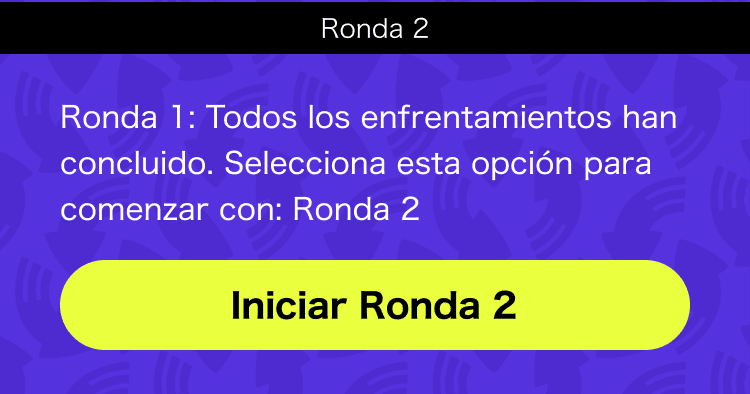 Imagen del botón de avance de ronda en navegación