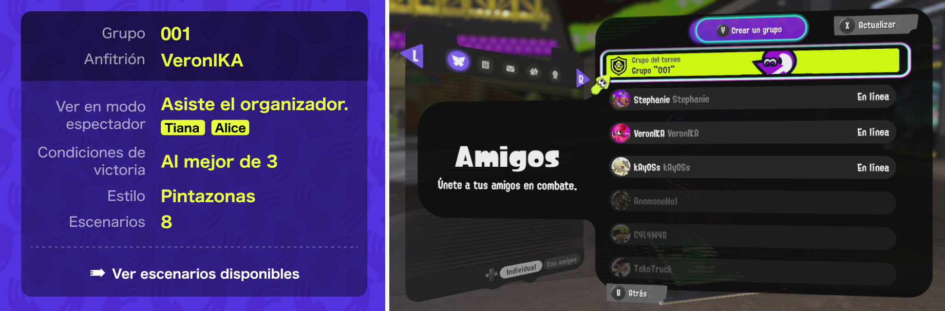 Imagen de un combate en curso
